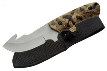 Rite Edge 210811-HK - 8 1/4" Camo Gut Hook Skinner