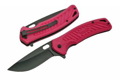 4.75" PINK KWIK FORCE FOLDER