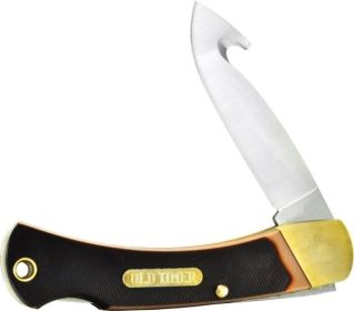 Schrade Old Timer 157OT - Golden Claw Lockback Folding Guthook Pocket