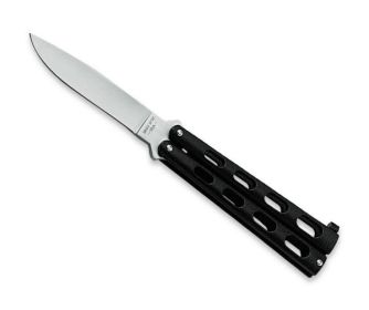 Bear & Son 113B - 4" Black Butterfly