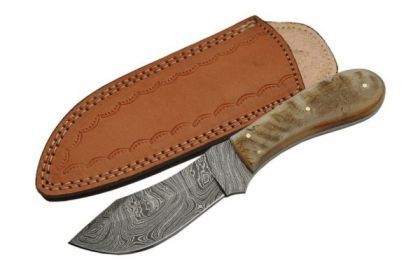 Rite Edge DM-1121 9 inch RITE EDGE DAMASCUS RAM SKINNER