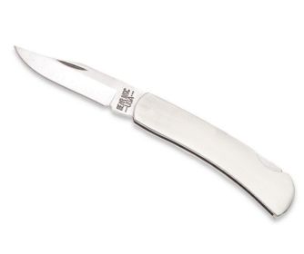 Bear & Son 126 - 3 inch Executive Stainless Steel Upswept Lockback