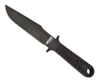 Bear & Son 61108 - 9 5/8 in. G10 Handle Compact Bowie W/Ballistic Shea