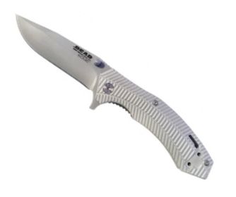Bear & Son 61109 - 3 1/2 in. Aluminum Sideliner W/Trigger And Ball Bea