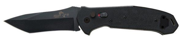 Bear & Son - Auto NEW Black G10 Handle 3.875 inch Black Blade w/14C28N