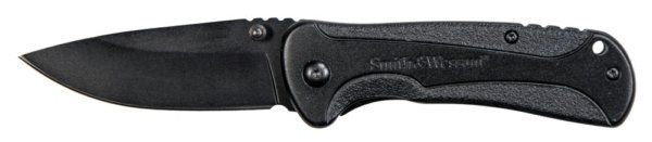 S&W - SWSA12 Blk Alum S.A. Blk 3.25 inch