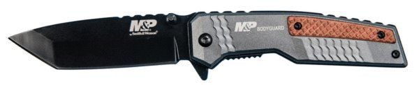 S&W - MPBG52 Bodyguard Alum/Wd Blk Tan Serr 3.5 inch