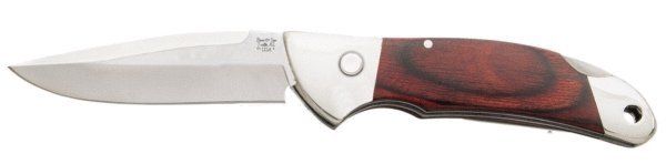 Bear & Son - 3 3/4 in. ROSEWOOD AUTOMATIC LOCKBACK WITH METAL BELT CLI
