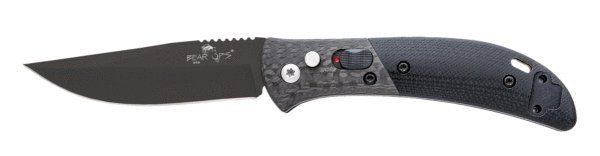 Bear & Son - 3 3/4 in. AUTO BOLD ACTION IX CARBON FIBER BOLSTER G10 HA
