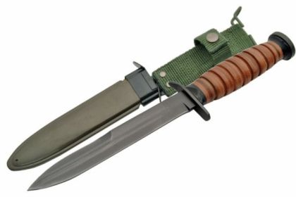 Rite Edge - WWII M3 12 TRENCH KNIFE W/HARD SHEATH