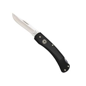 3 3/4 In. Black Delrin Midsize Lockback