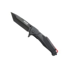 4 5/8 In. Black & Red Assisted Opener
