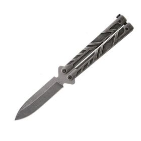 5 3/8 In. Bear Song Vii Stonewashed Titanium Butterfly