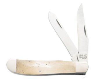 3 1/2 In. White Smooth Bone Mini Trapper