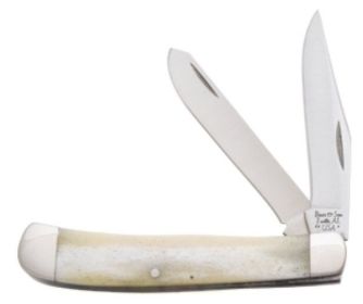 4 1/8 In. White Smooth Bone Trapper