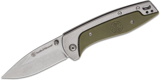 S & W -  Freighter Folding Knife - Box   +New 2020+
