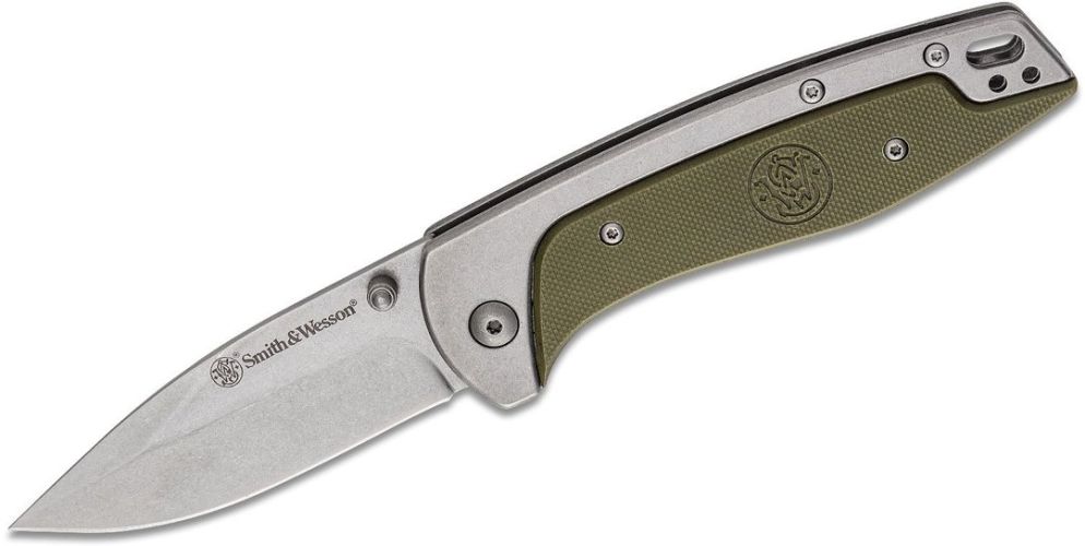 S & W -  Freighter Folding Knife - Box   +New 2020+
