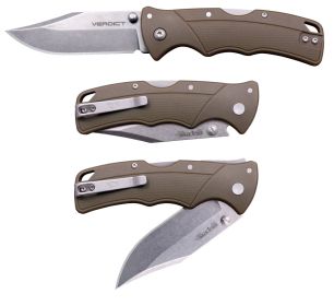 VERDICT 4116SS / 3" CLIP POINT BLADE FDE HANDLE