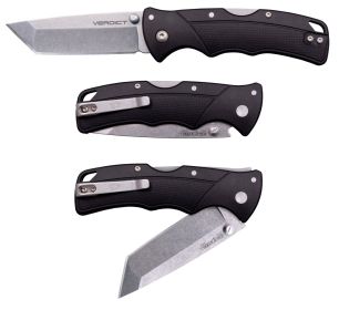 VERDICT 4116SS / 3" TANTO BLADE BLACK HANDLE