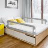 59-Inch Extra Long Bed Rail Guard-Gray