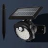 Solar Wall Light Motion Sensor Outdoor Waterproof 3 Modes Solar Powered Landscape Lighting For Garden Yard Pathway Patio 42COB