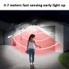 Solar Lights Outdoor Waterproof Motion Sensor Solar Powered Wall Lights For Patio Garage Backyard Porch Yard 120COB small square