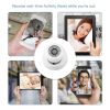 1200tvl 3.6mm Hd  Camera Night Vision Dustproof Portable Camera With 24 Lights white