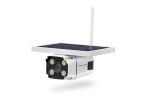 Outdoor Wireless Wifi Monitor Camera Solar Energy Battery Camera 1080P YN88PLUS white