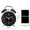 4k HD Mini Camera Wifi P2P Video Recorder DVR Wireless Alarm Clock IP Camera Home Security Camcorder Black
