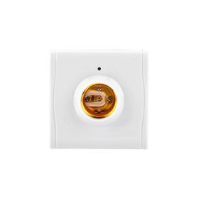 E27 Lamp Holder Mini Wifi Camera Home Hotel Ceiling Bulb Socket Base 1080P HD Wireless Network Camcorder White