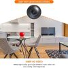1080P Digital Projection Clock Wifi Camera Night Vision Motion Detection Security Camcorder