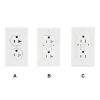 Wall Camera Outlet 1080P HD Wireless Wifi Ip Camcorder Remote Monitoring Home Security Surveillance Cam C Q39