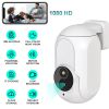 K7 Security Camera Wi-Fi Surveillance Camera Siren Alert Night Vision Smart 1080P HD Cams Smart Camera US Plug