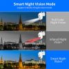 WHD613 WIFI Camera Surveillance Camera Clear HD Recording Night Vision Smart Camera For Home Security Guard US Plug