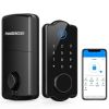 US PIONEERWORKS Keyless Entry Door Lock 5 in 1 Smart Lock Fingerprint Deadbolt
