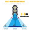 Solar Led Street Wall Light 3 Modes Super Bright Outdoor Garden Light with RC