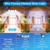 Solar Powered 112led Wall Lamps 280000lm Outdoor Motion Sensor Flood Light TG-TY05121 3 head