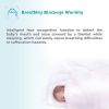 Intelligent Video A10 Baby Monitor Two-way Voice Calling 100-degree Super Wide-angle Lens 1080p Resolution High-definition Vision Camera White