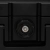 Safe Box Black 15"x12.8"x6.5" Polypropylene