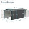Chery Industrial Heavy-Duty Metal Garage Shed 20'x13'