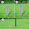 Euro Fence Steel 82'x5.6' Green