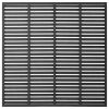 Louver Fence WPC 70.9"x70.9" Gray