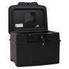 Safe Box Black 17.3"x14.6"x13.4" Polypropylene