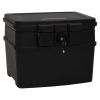 Safe Box Black 17.3"x14.6"x13.4" Polypropylene
