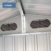 Chery Industrial Heavy-Duty Metal Garage Shed 20'x13'