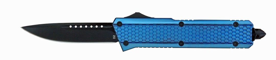 DELTA FORCE ELITE MODEL (Color: B OTF AUTOMATIC KNIFE BLUE (3.75" BLACK))