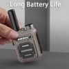 ABBREE AR-63 UHF Walkie Talkie Wireless Copy Frequency Powerful Receiver Scanner Frequency Long Range Two Way Radio